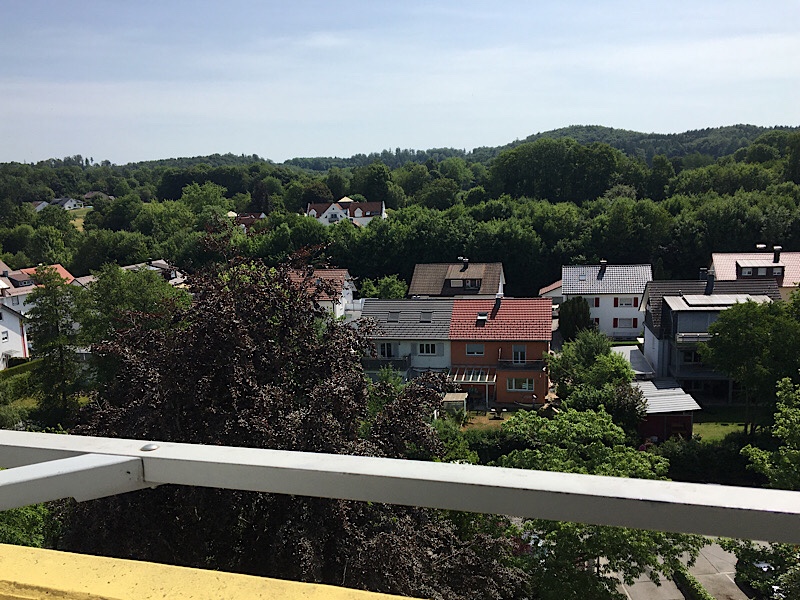 Blick von meinem Balkon in Bad Waldsee