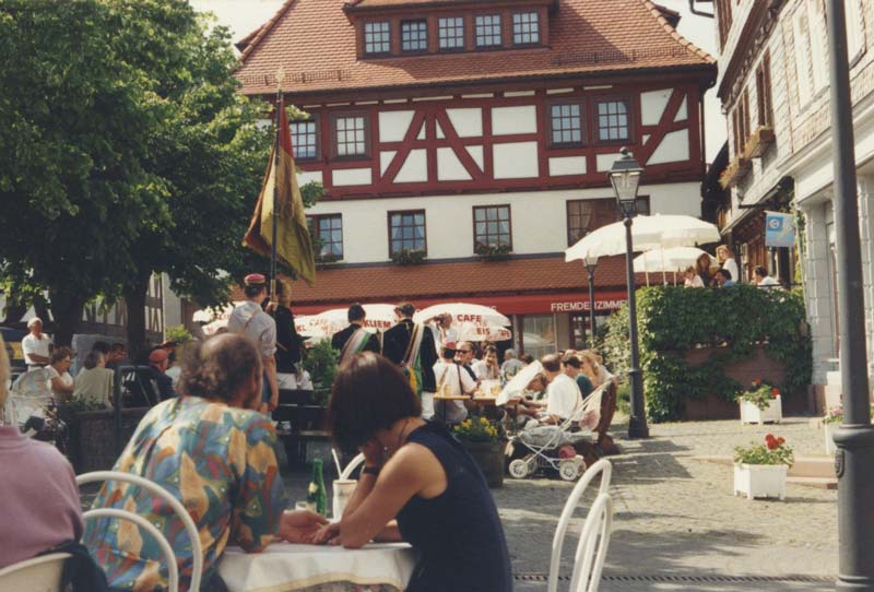 Marktplatz von Amöneburg 1992