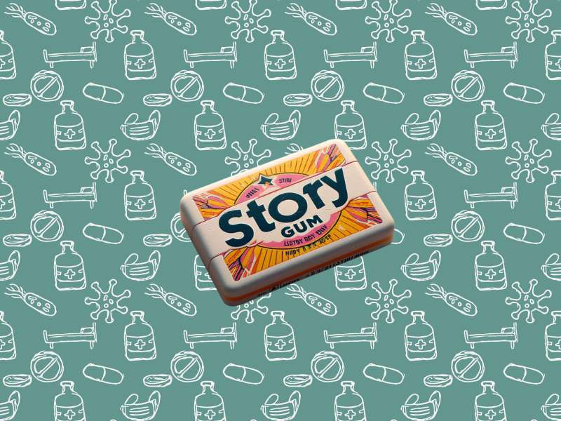 Storytelling Gum als Hubba-Bubby