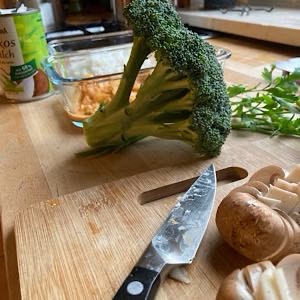 Abendessen kochen